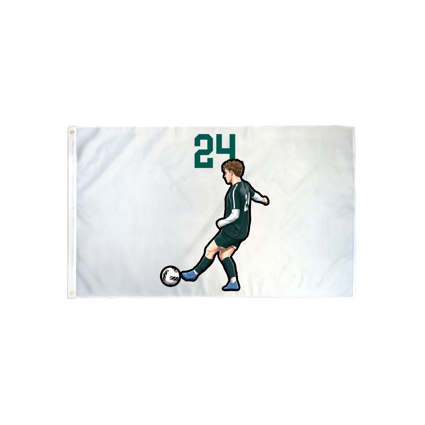 3x5 Flag — Number Top in Classic