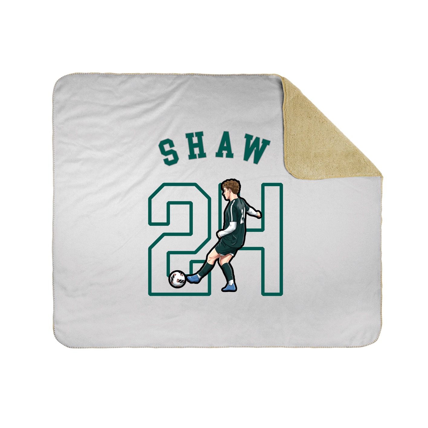 Throw Blanket — Shirsey Arch in White