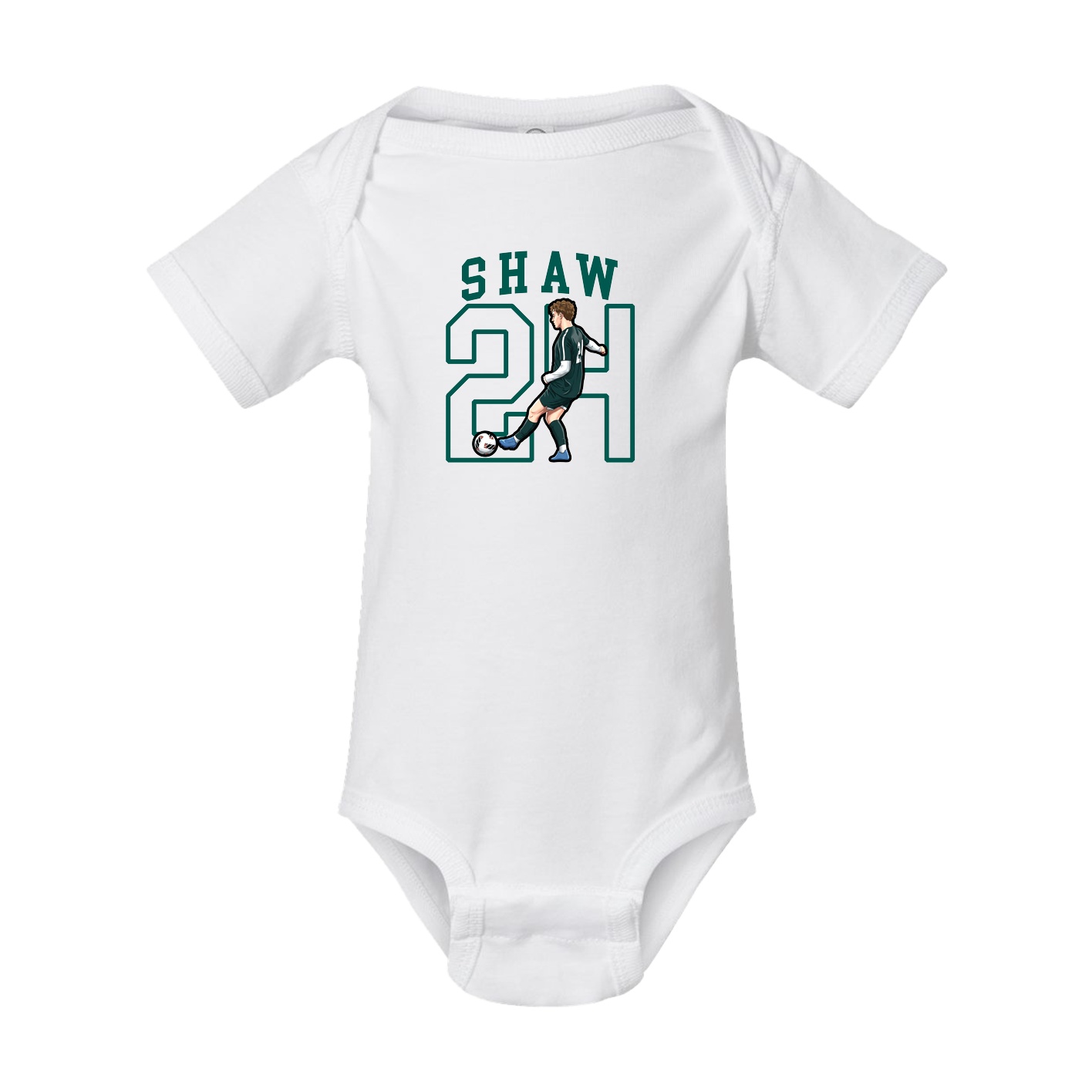 Baby Onesie — Shirsey in White
