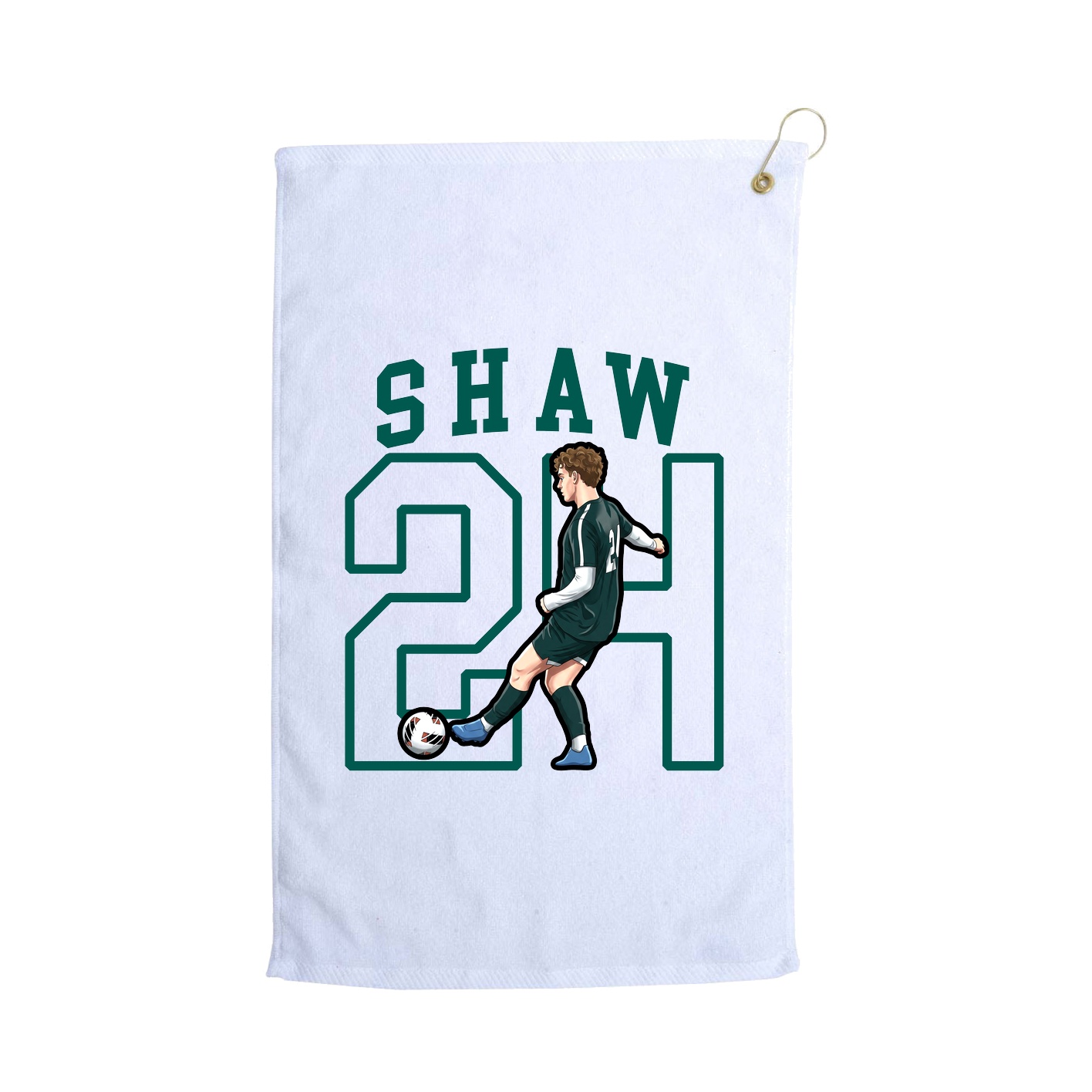 Golf Towel — Shirsey in White