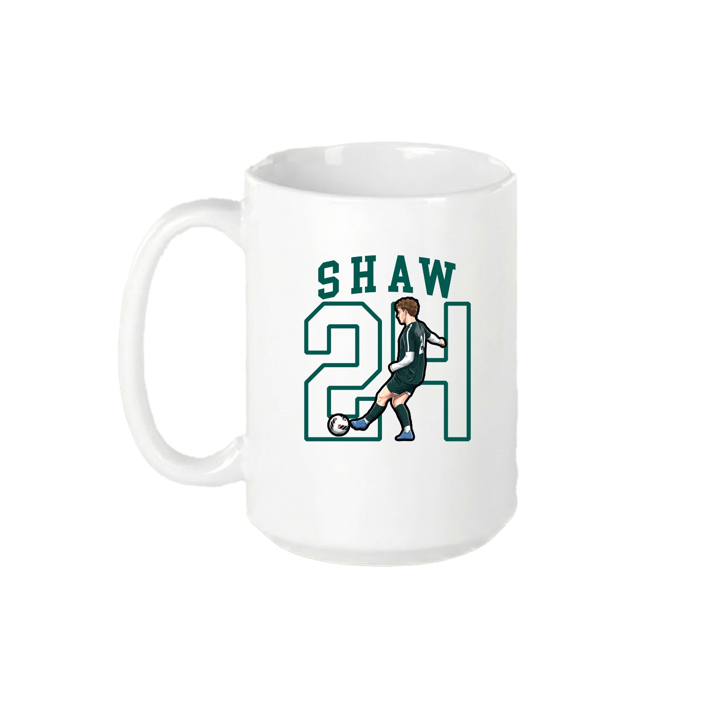 15oz Coffee Mug — Shirsey in White