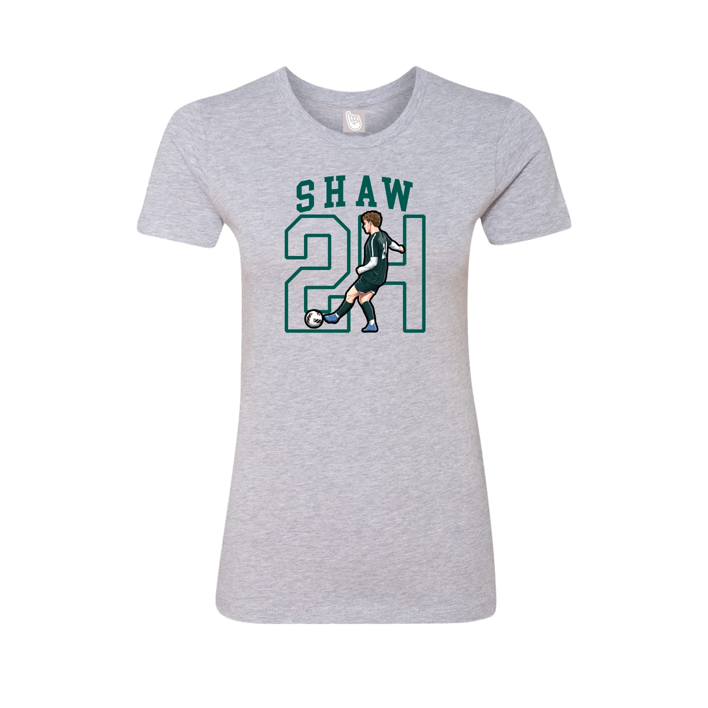 Womens Tee — Shirsey in Grey