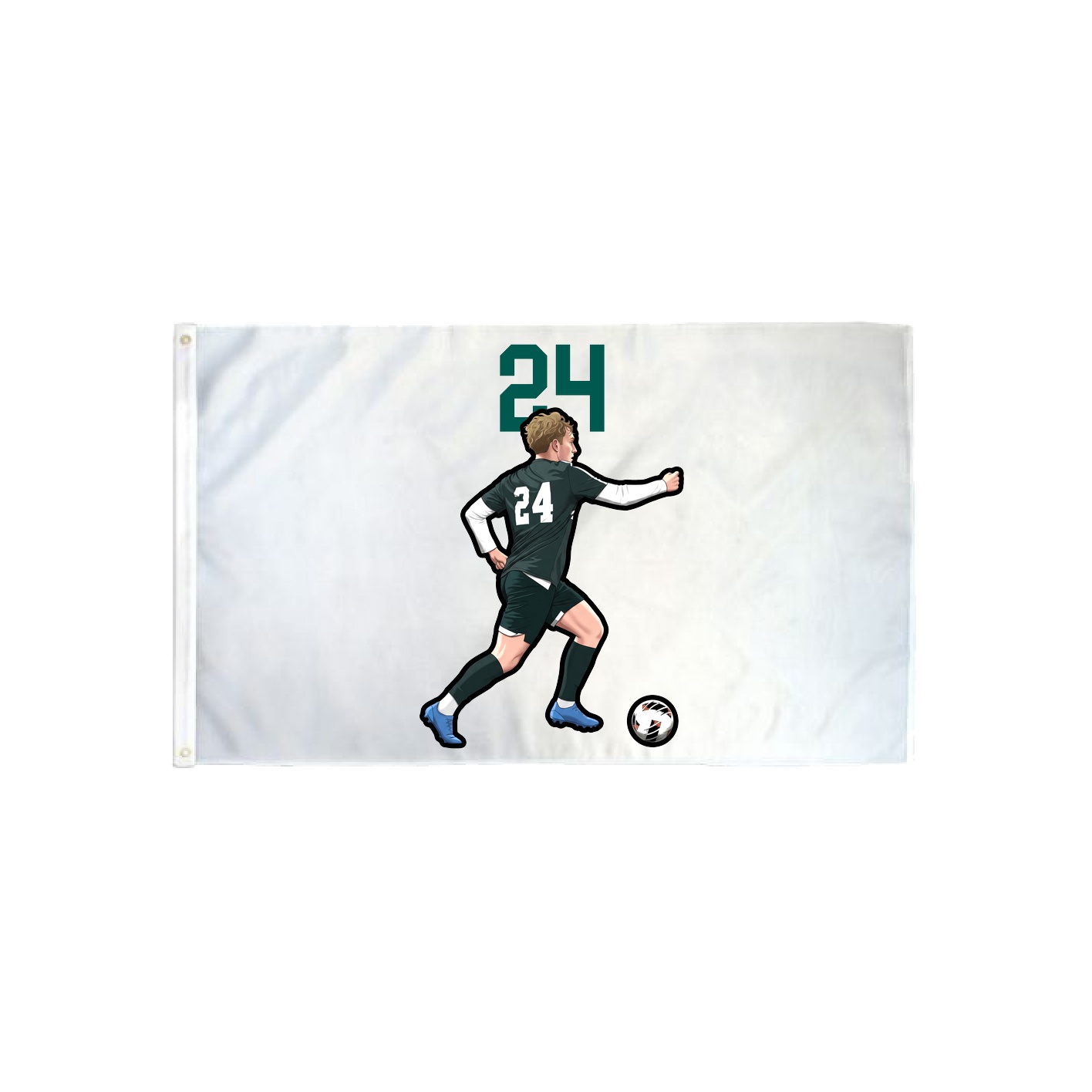 3x5 Flag — Number Top in Classic