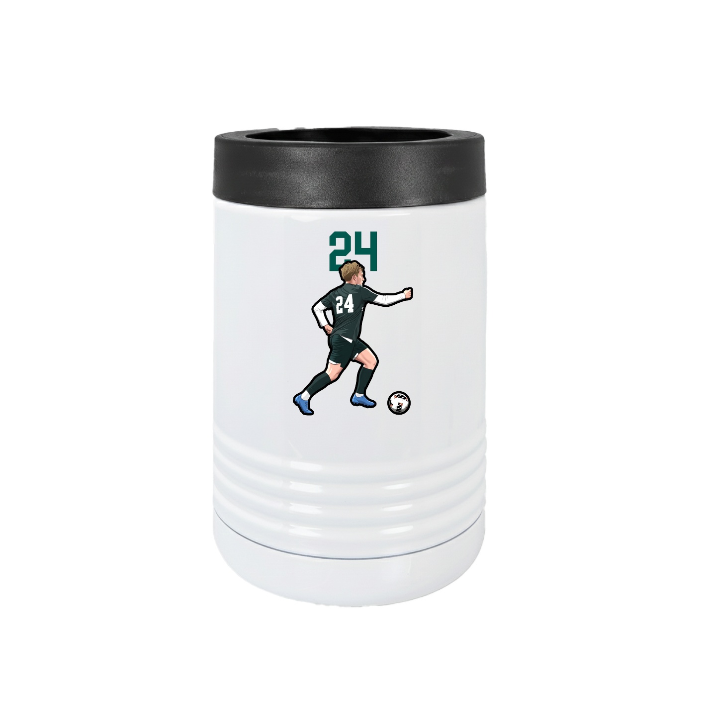Beverage Holder — Number Top in White