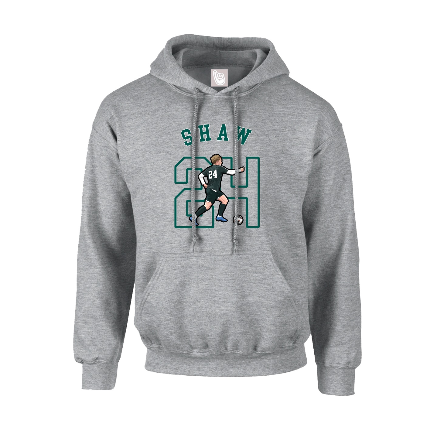 Hoodie — Shirsey Arch in Grey