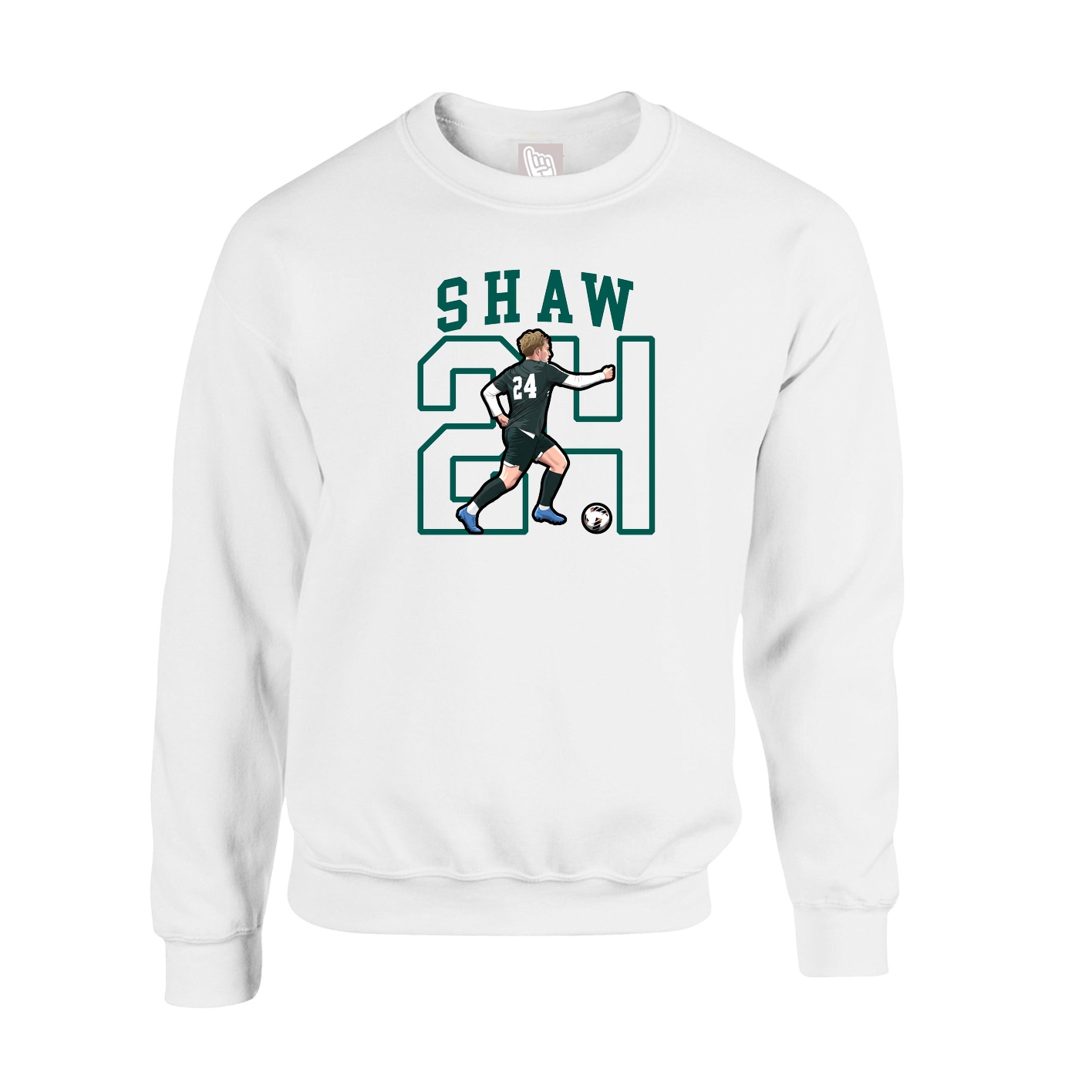 Fleece Crew — Shirsey in White