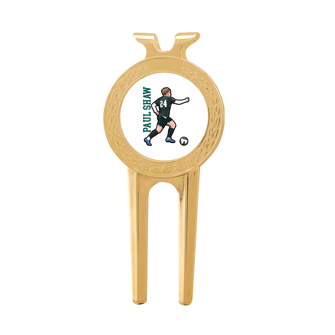 Divot Tool with Ball Marker — Name Vertical in Classic