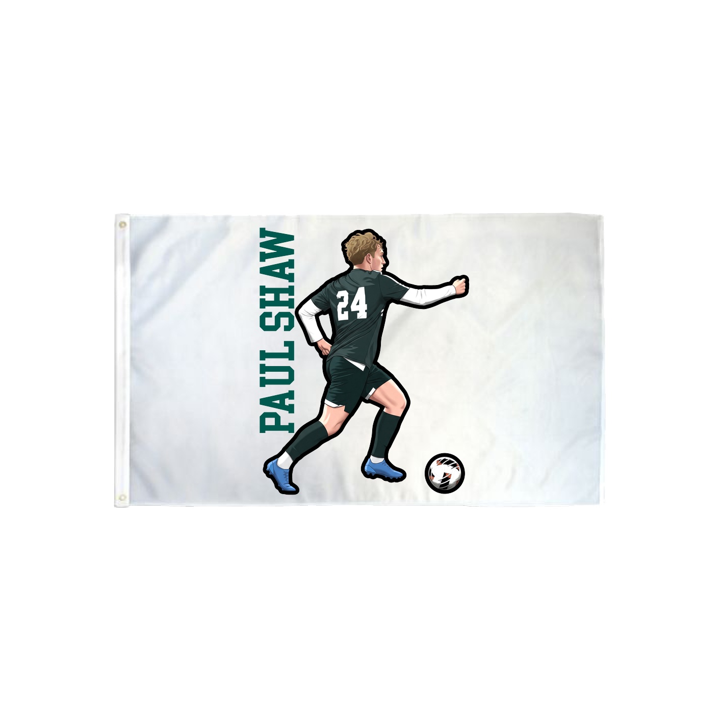 3x5 Flag — Name Vertical in Classic