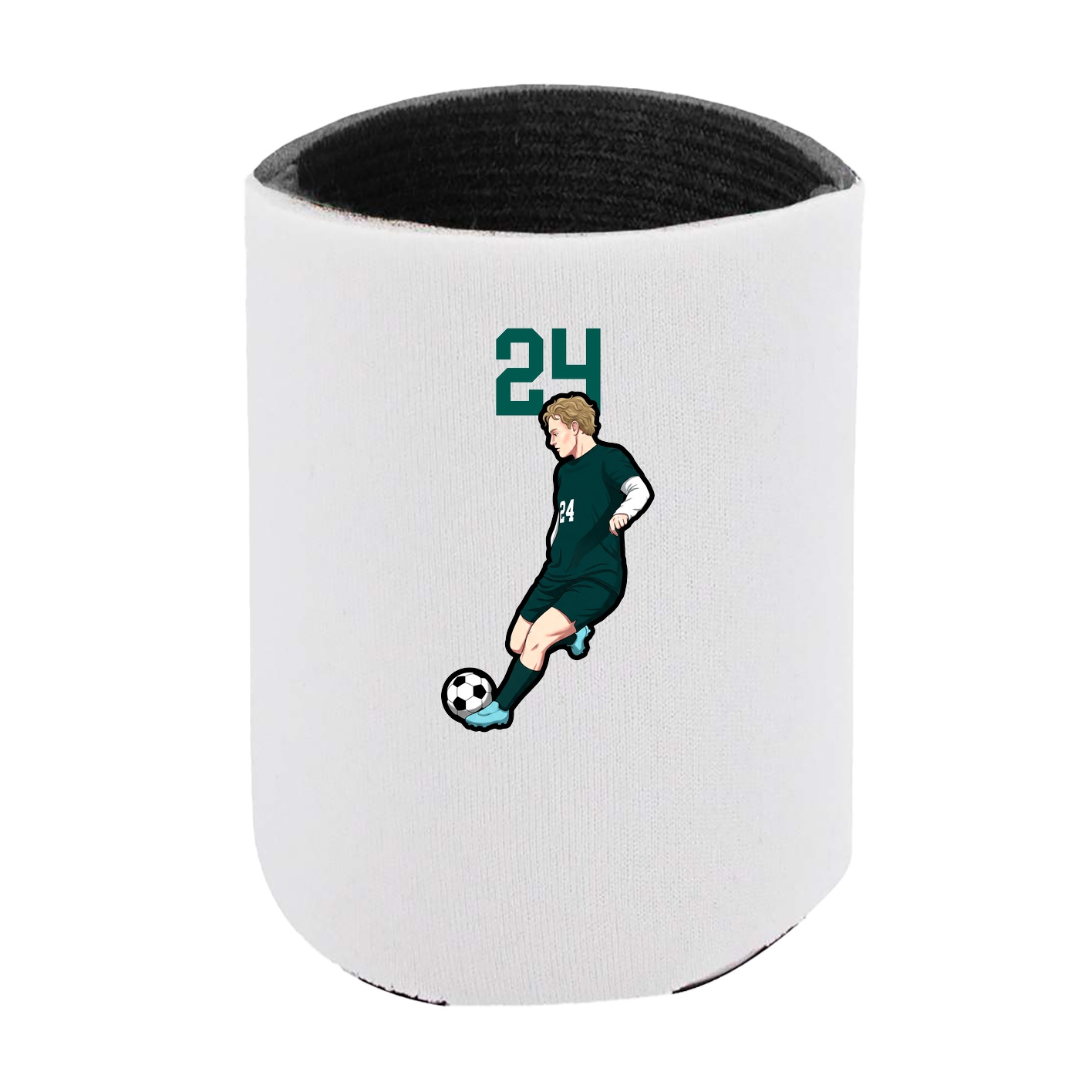 Can Holder — Number Top in White