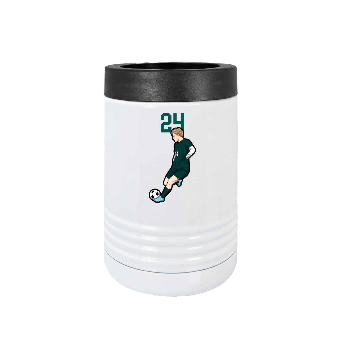 Beverage Holder — Number Top in White