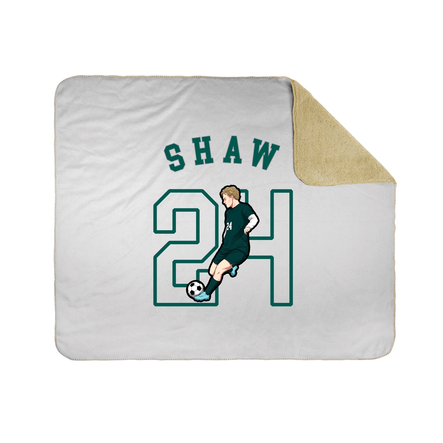 Throw Blanket — Shirsey Arch in White