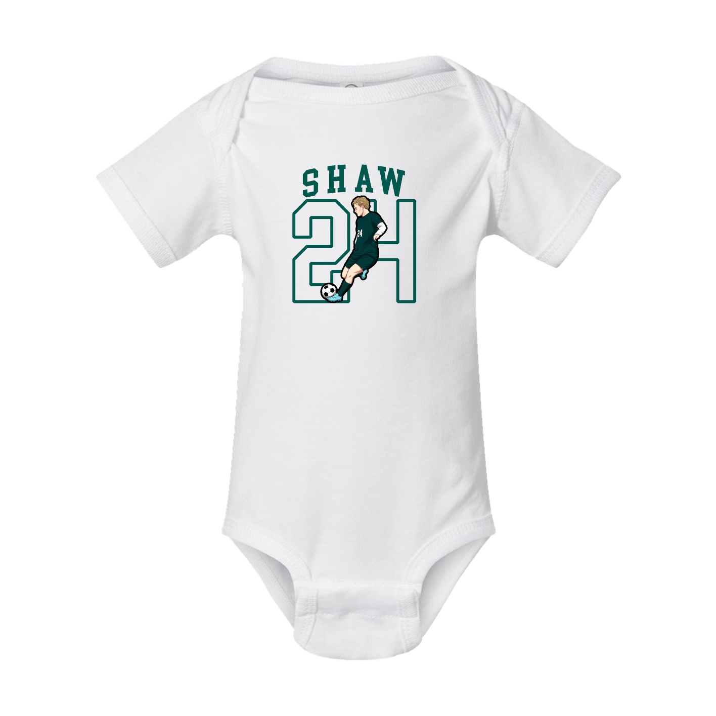 Baby Onesie — Shirsey in White