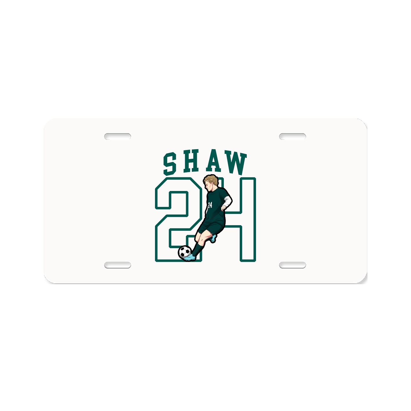 License Plate — Shirsey in Classic