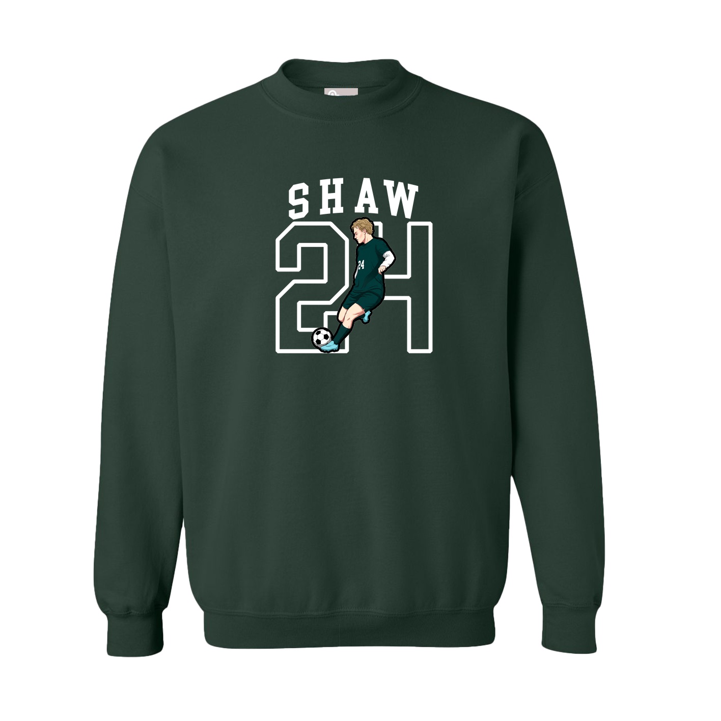 Fleece Crew — Shirsey in Green