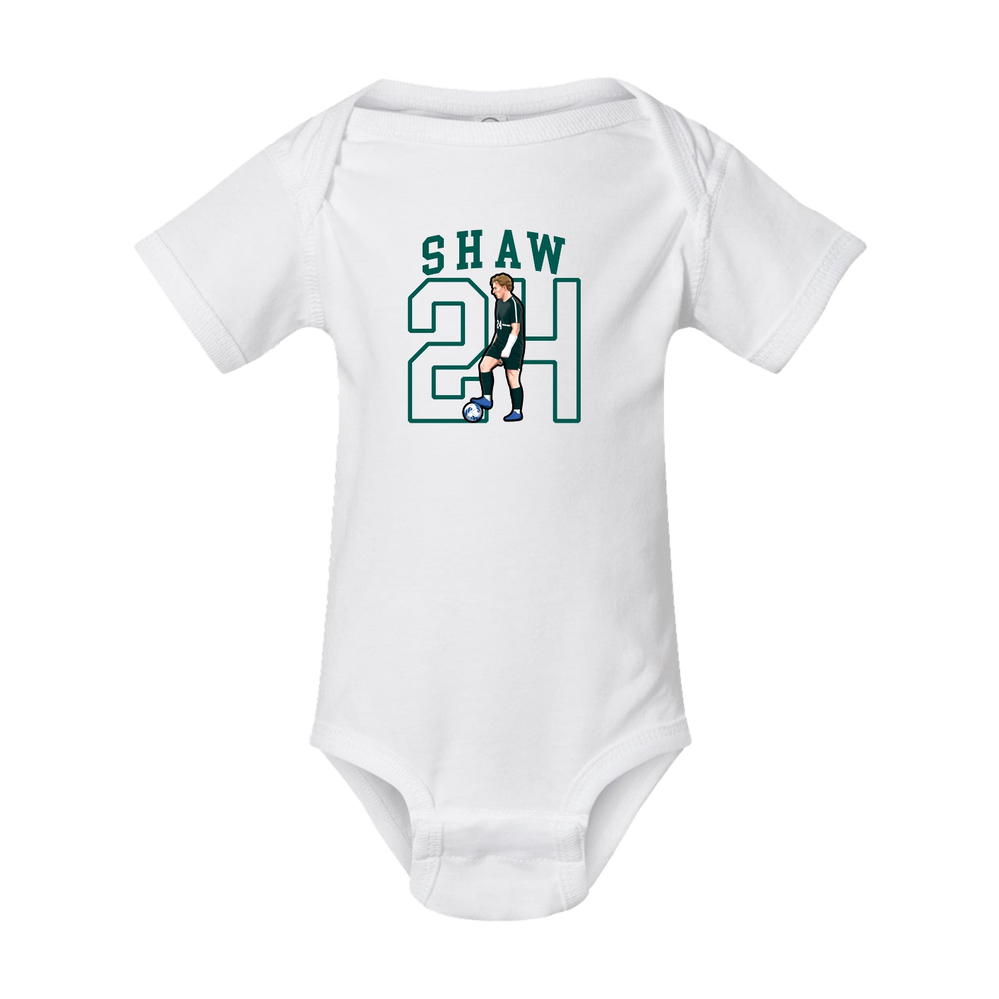 Baby Onesie — Shirsey in White