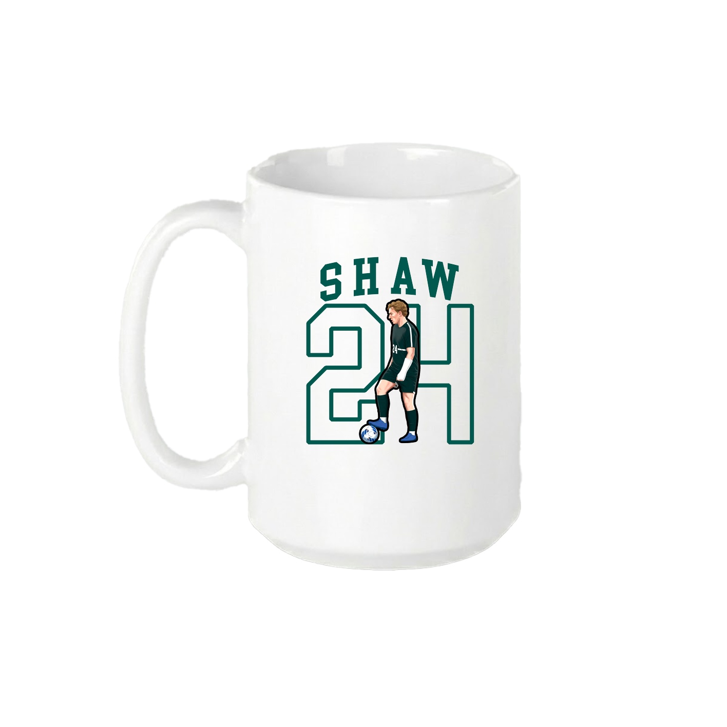 15oz Coffee Mug — Shirsey in White