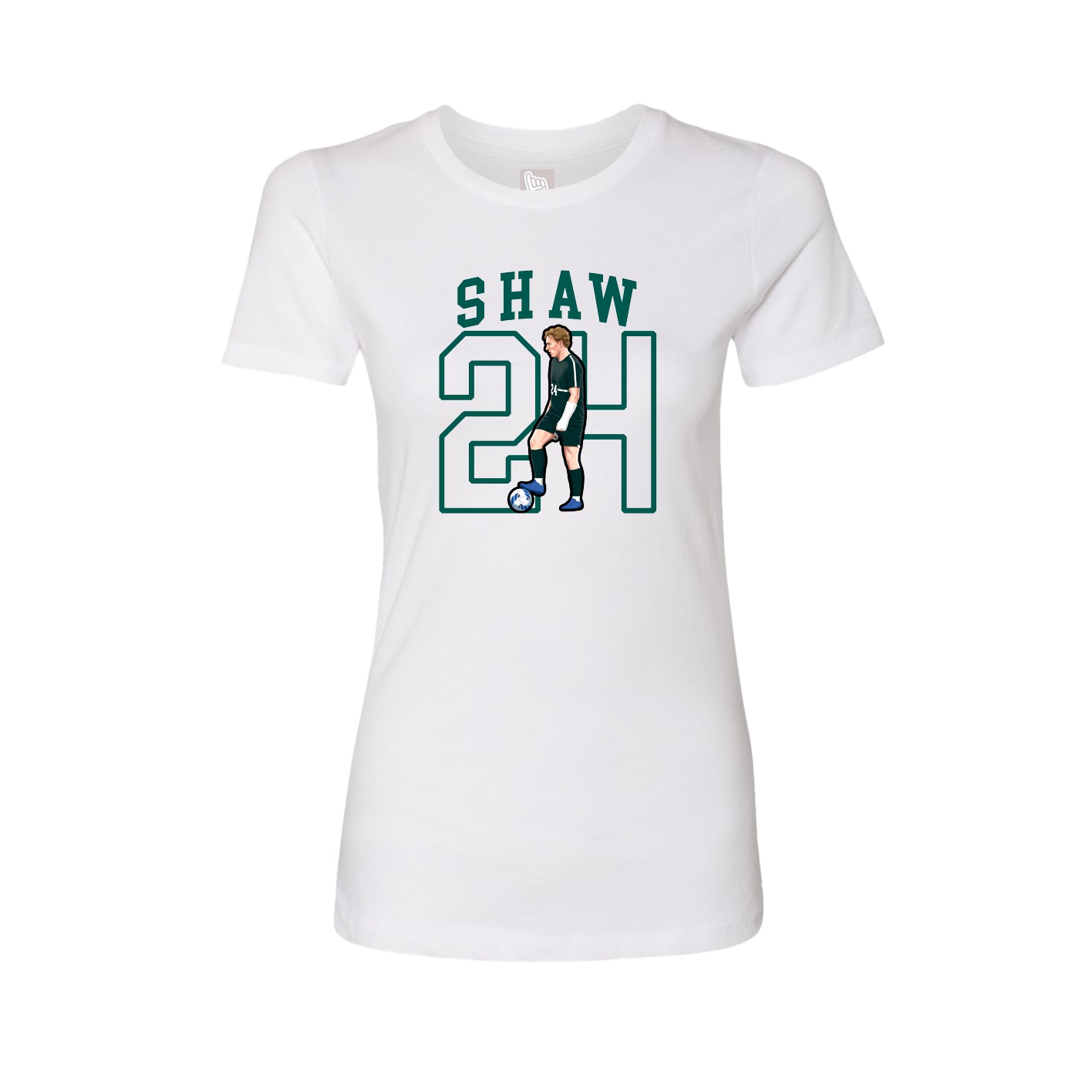 Fitted Women's Tee — Shirsey in White