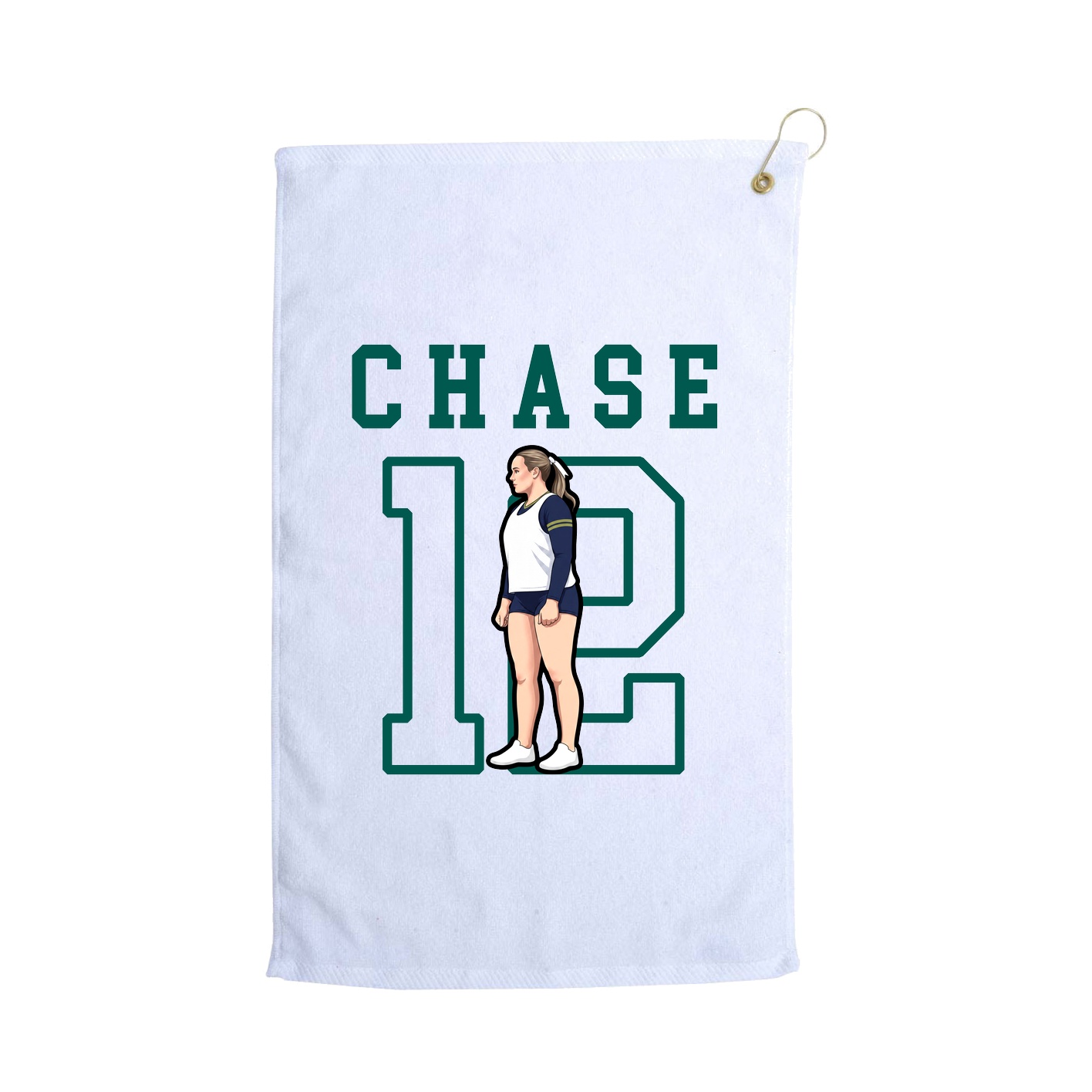 Golf Towel — Shirsey in White
