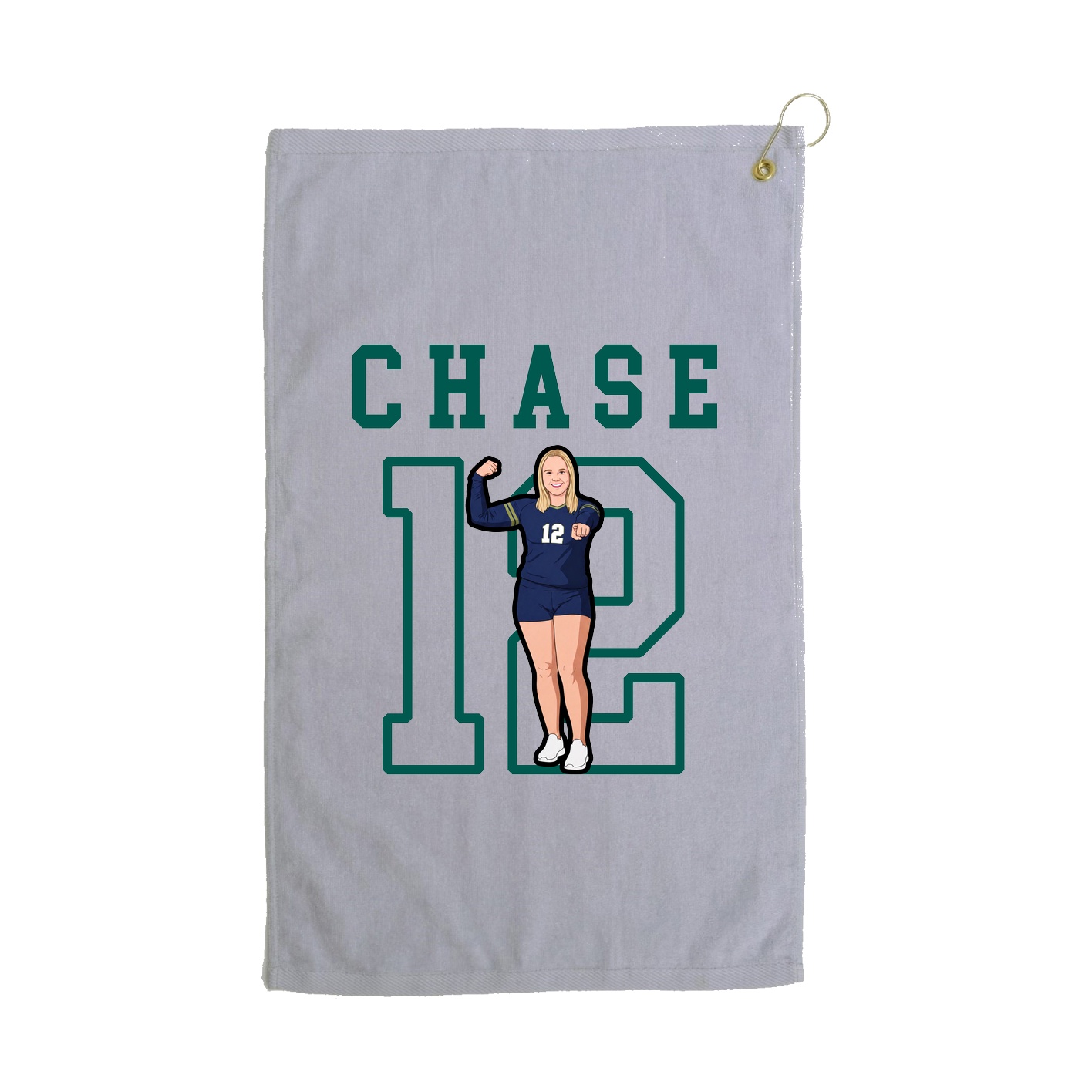Golf Towel — Shirsey in Grey