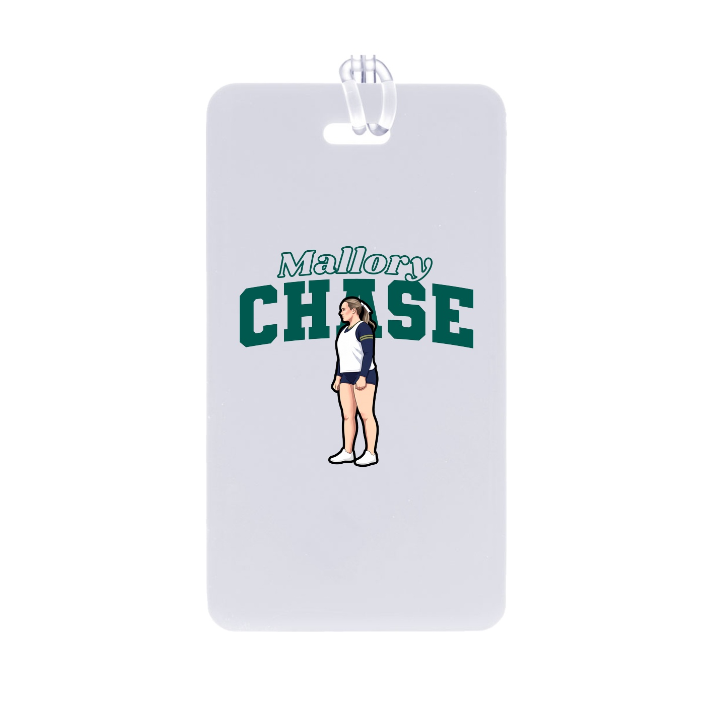 Bag Tag — Name Arch in Classic