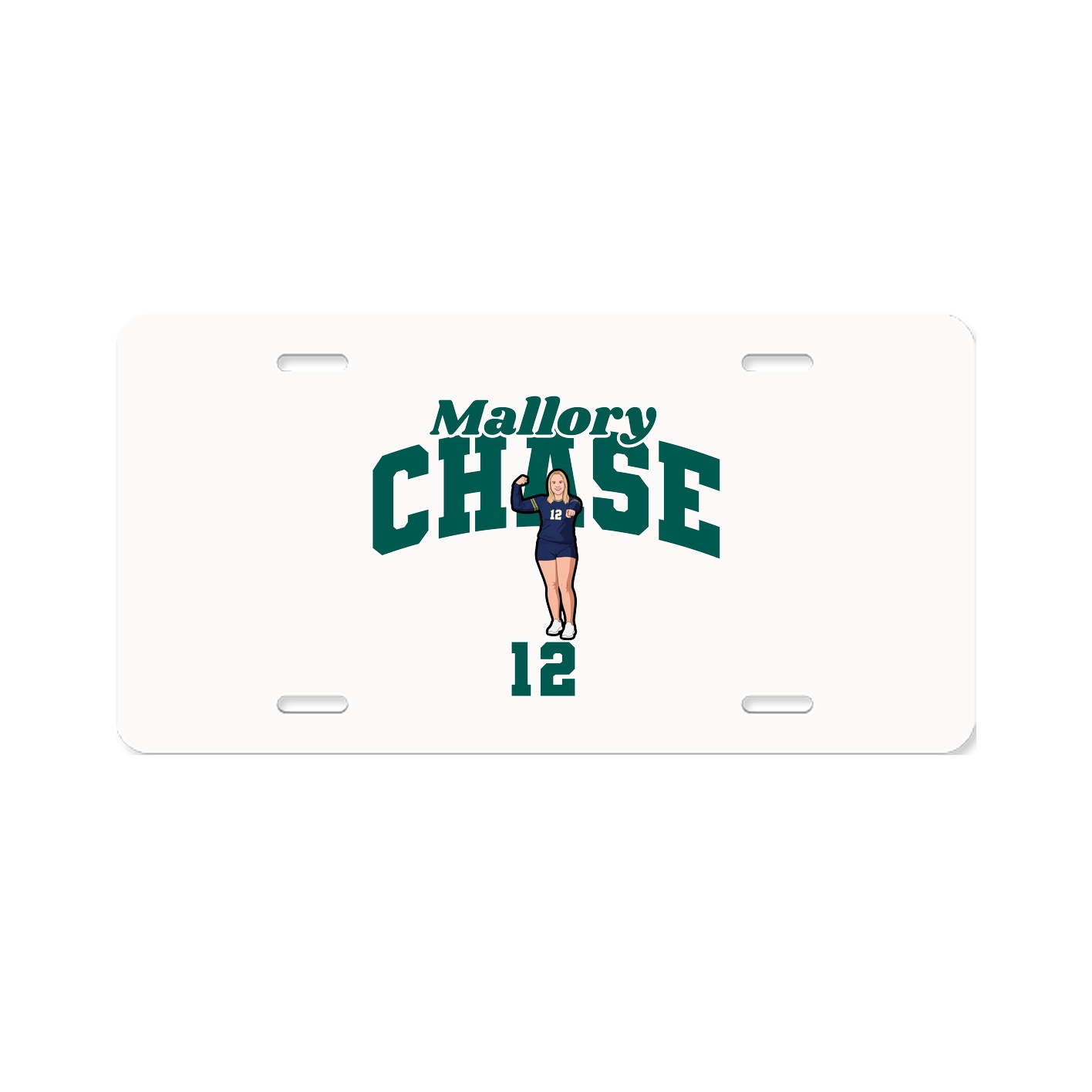 License Plate — Signature Arch in Classic