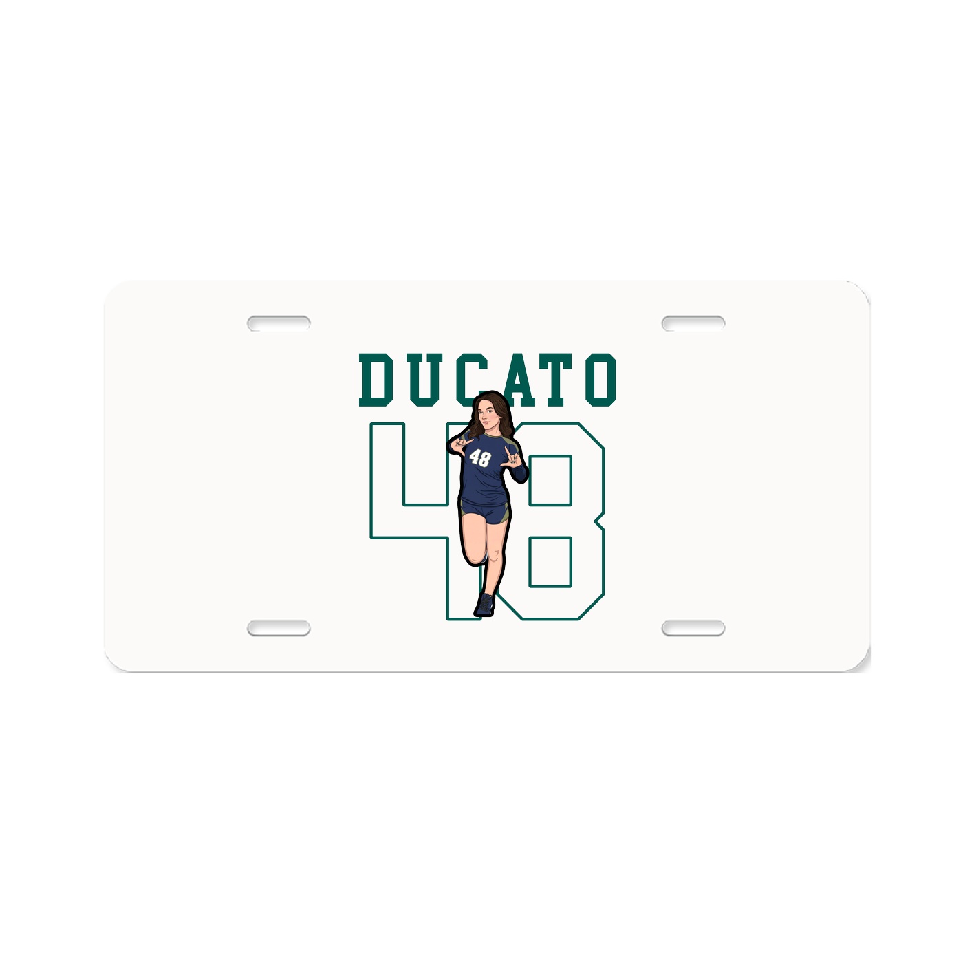 License Plate — Shirsey in Classic
