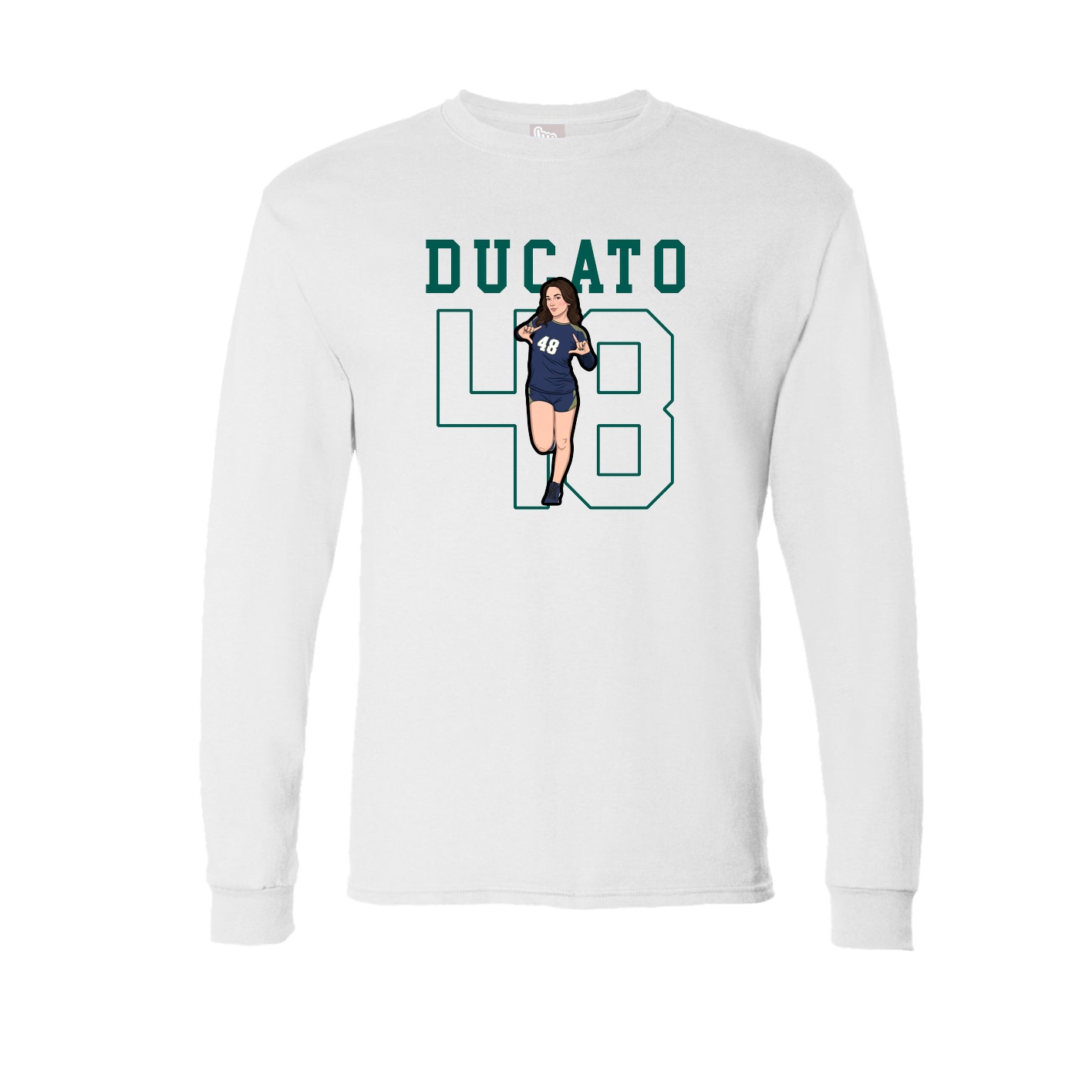 Long Sleeve Tee — Shirsey in White