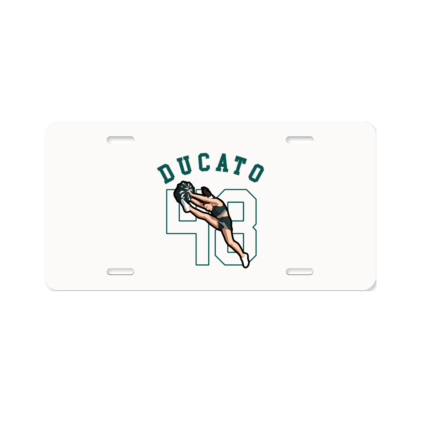 License Plate — Shirsey Arch in Classic