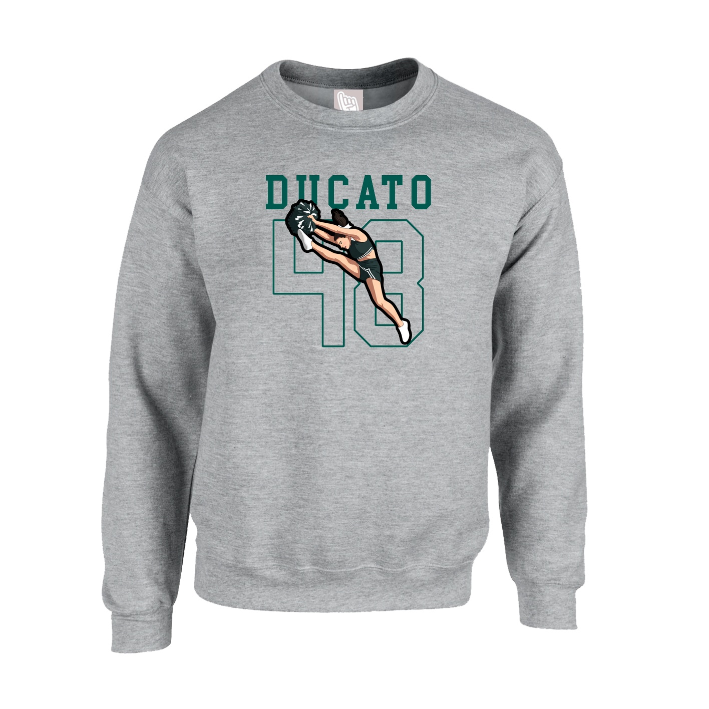 Fleece Crew — Shirsey in Grey