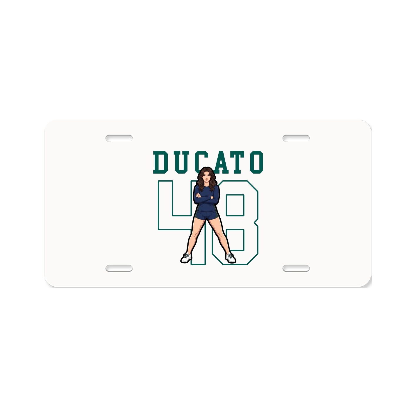 Aluminum License Plate