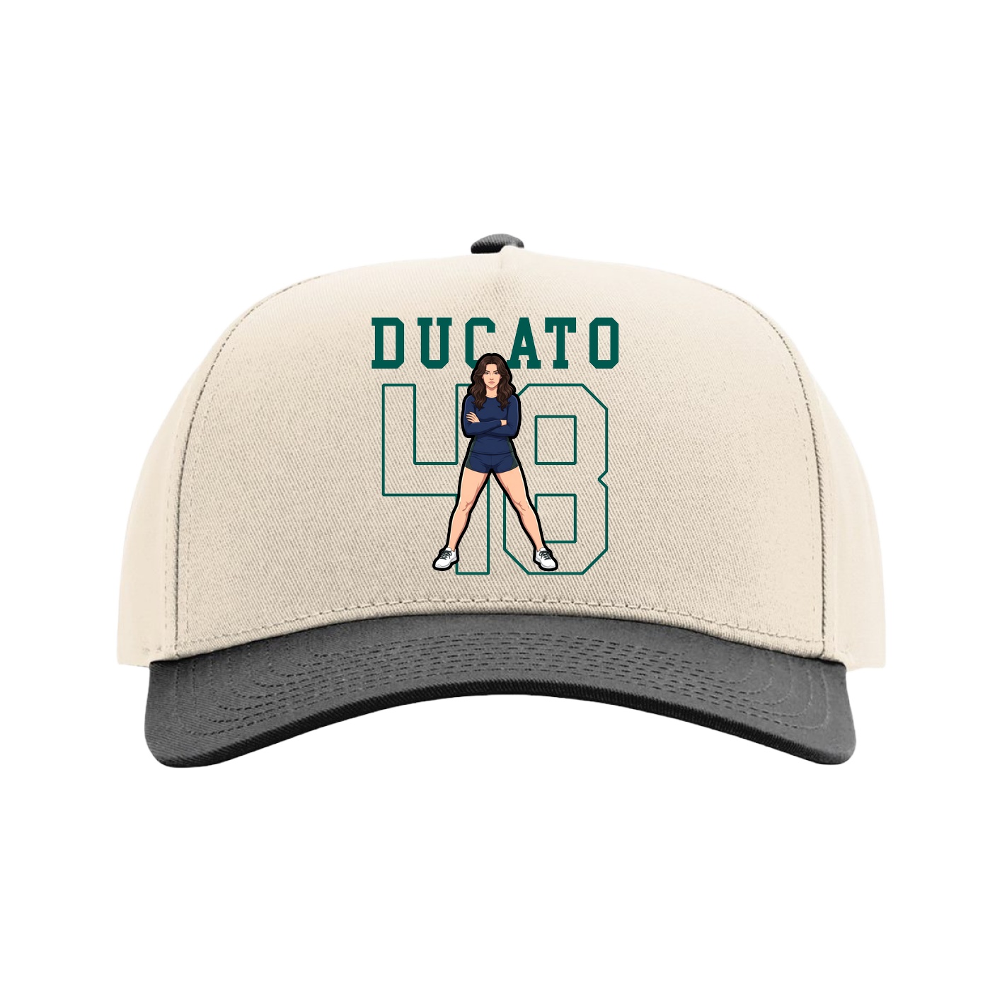 Full Fabric Five-Panel Champ Cap