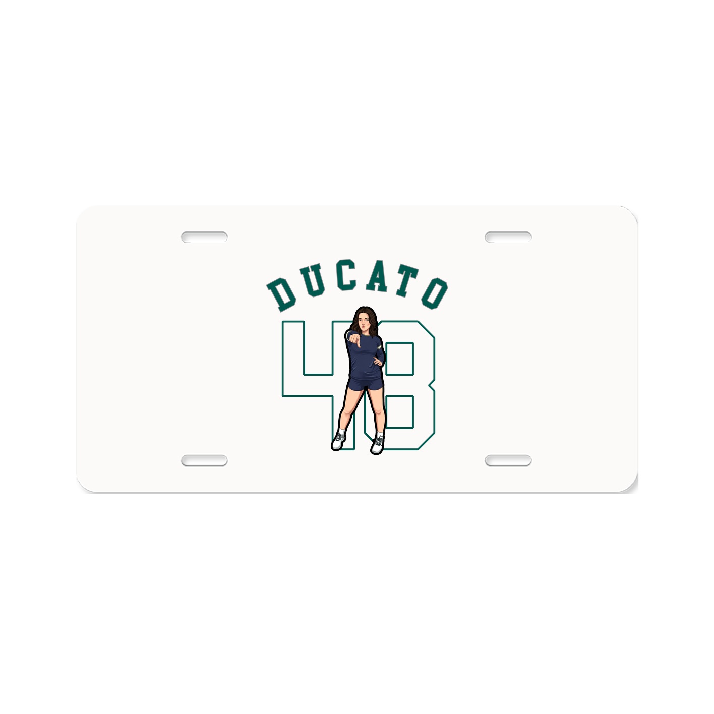 License Plate — Shirsey Arch in Classic