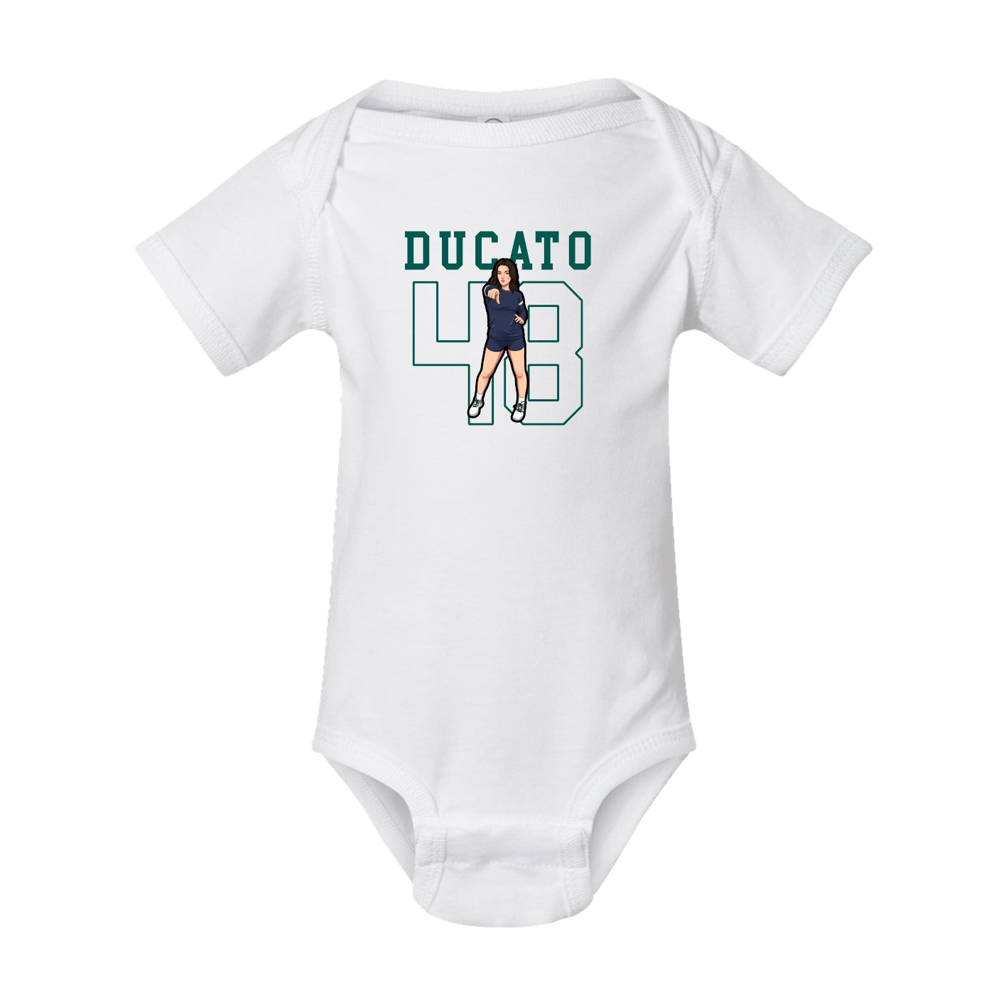 Baby Onesie — Shirsey in White