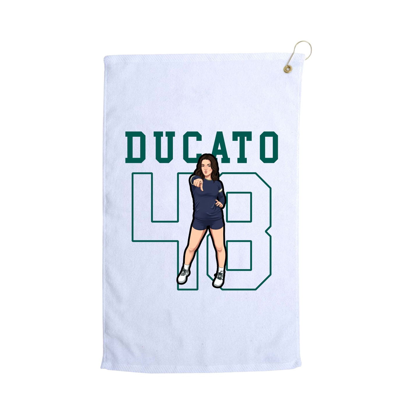 Terry Velour Golf Towel