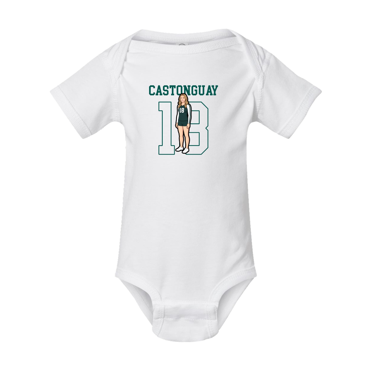 Baby Onesie — Shirsey in White