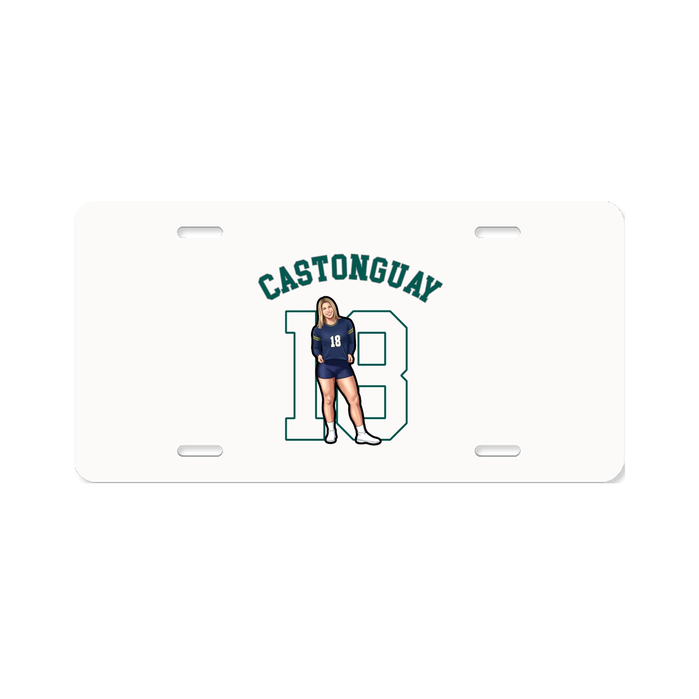 License Plate — Shirsey Arch in Classic