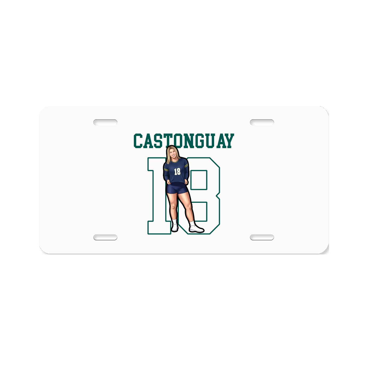 License Plate — Shirsey in Classic