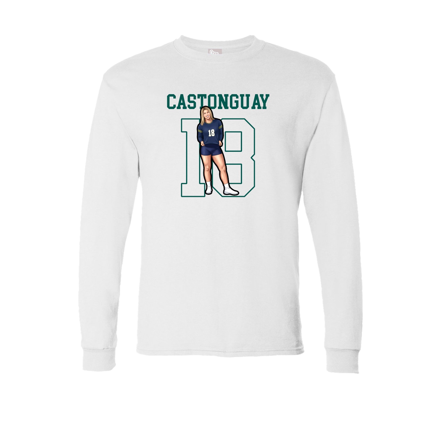 Long Sleeve Tee — Shirsey in White
