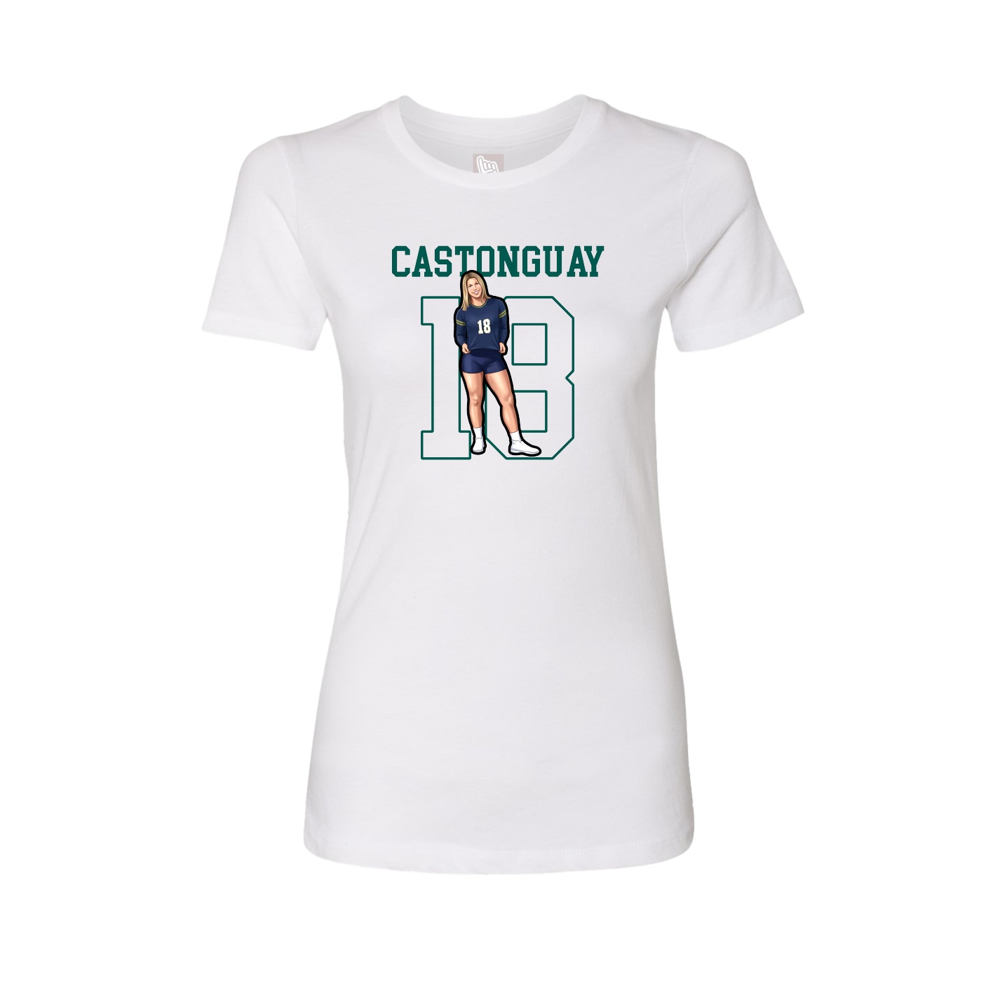 Fitted Women's Tee — Shirsey in White