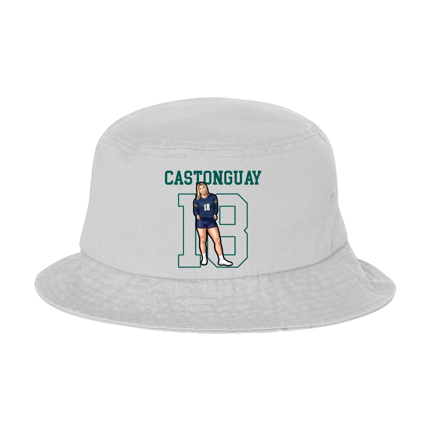 Bucket Cap — Shirsey in White