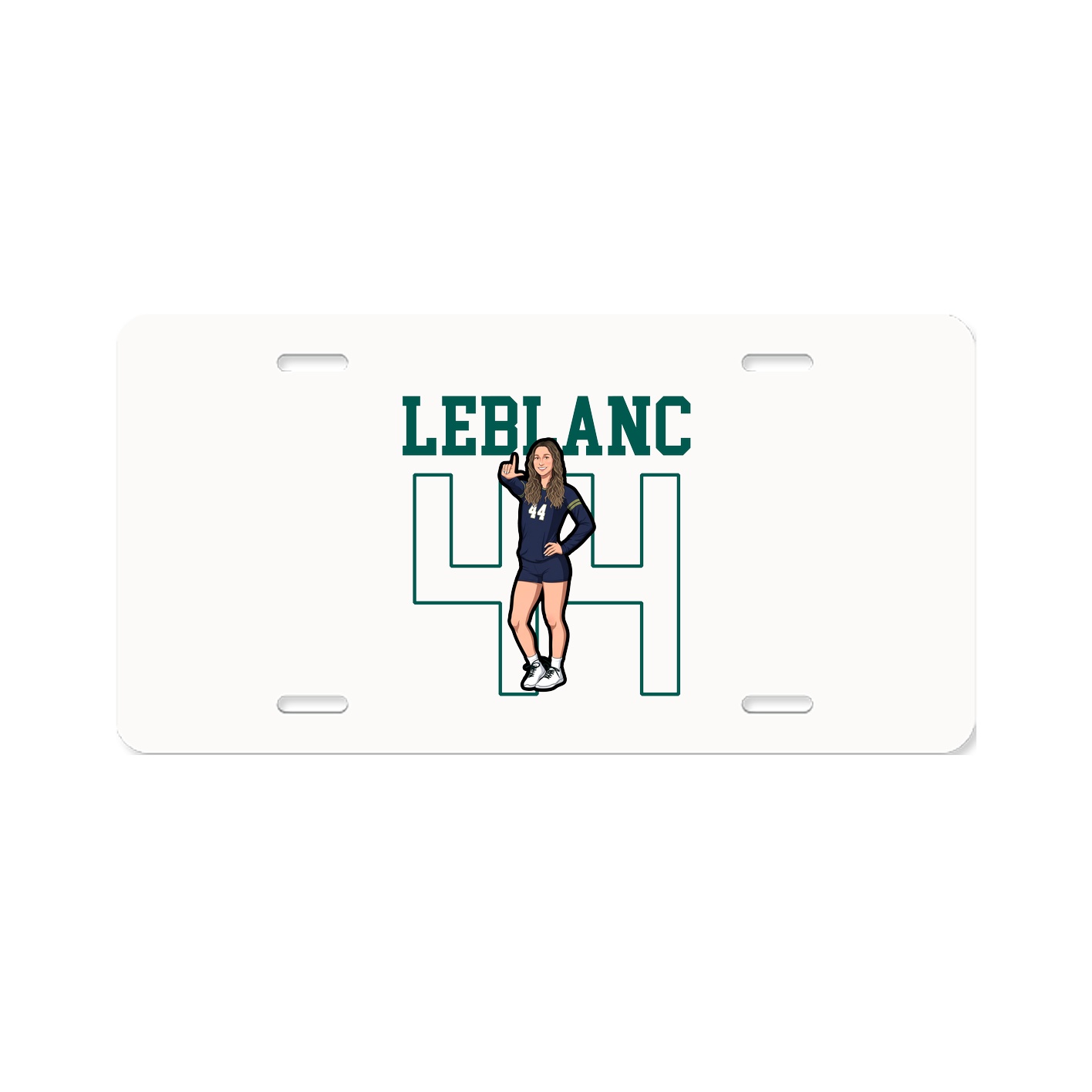 License Plate — Shirsey in Classic