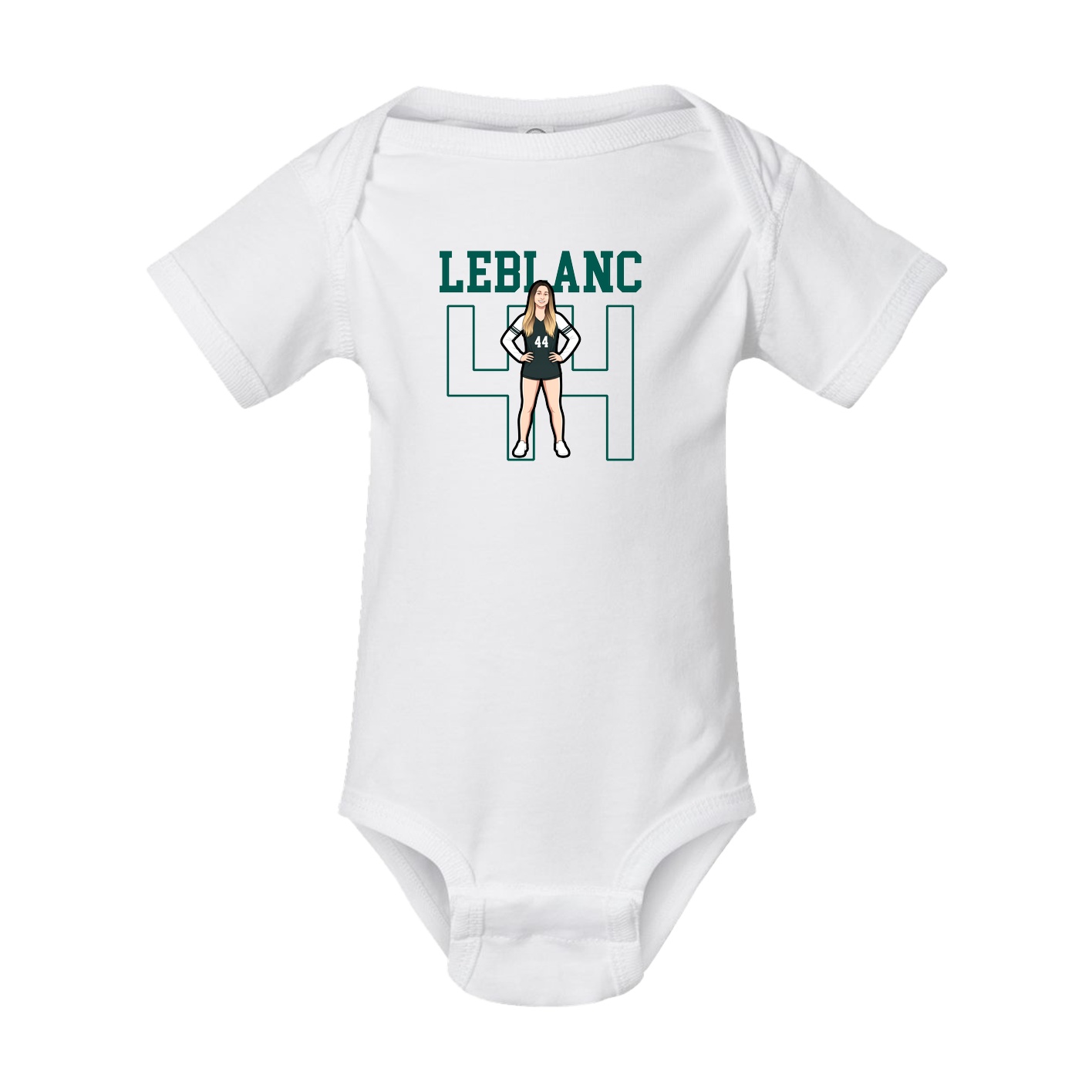 Baby Onesie — Shirsey in White