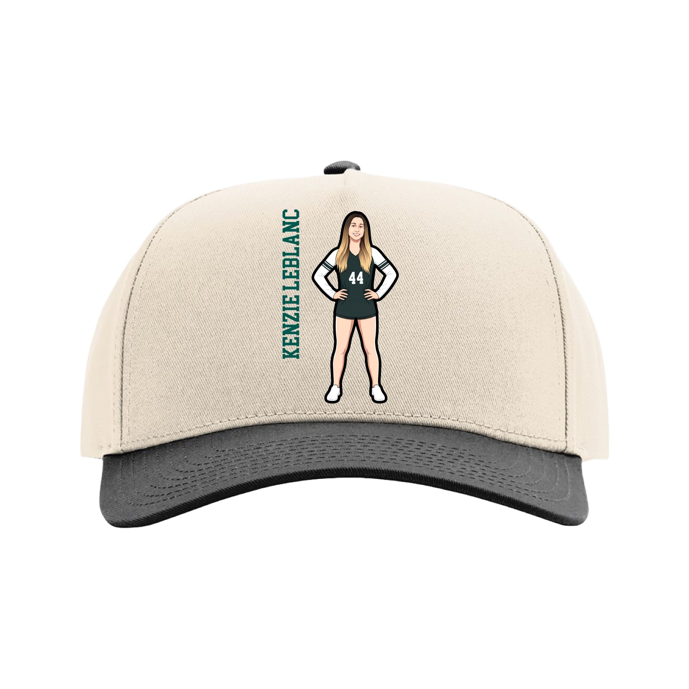 Full Fabric Five-Panel Champ Cap