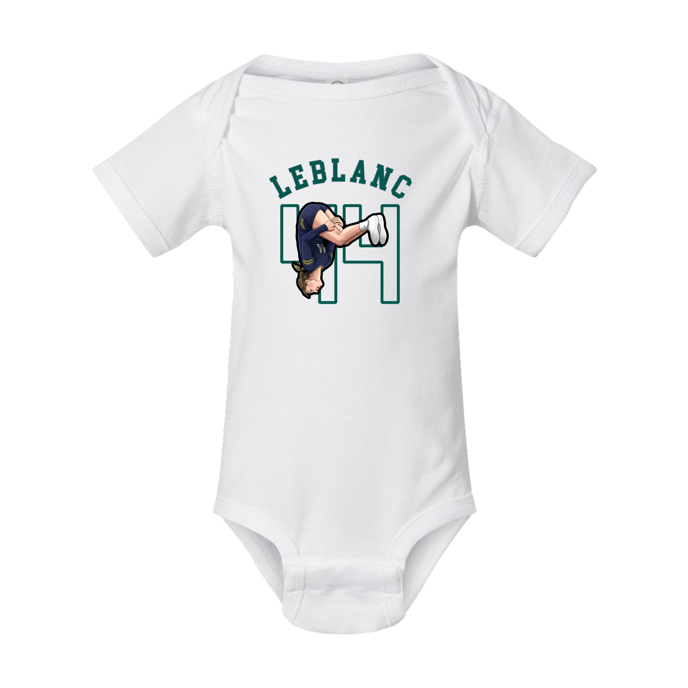 Baby Onesie — Shirsey Arch in White