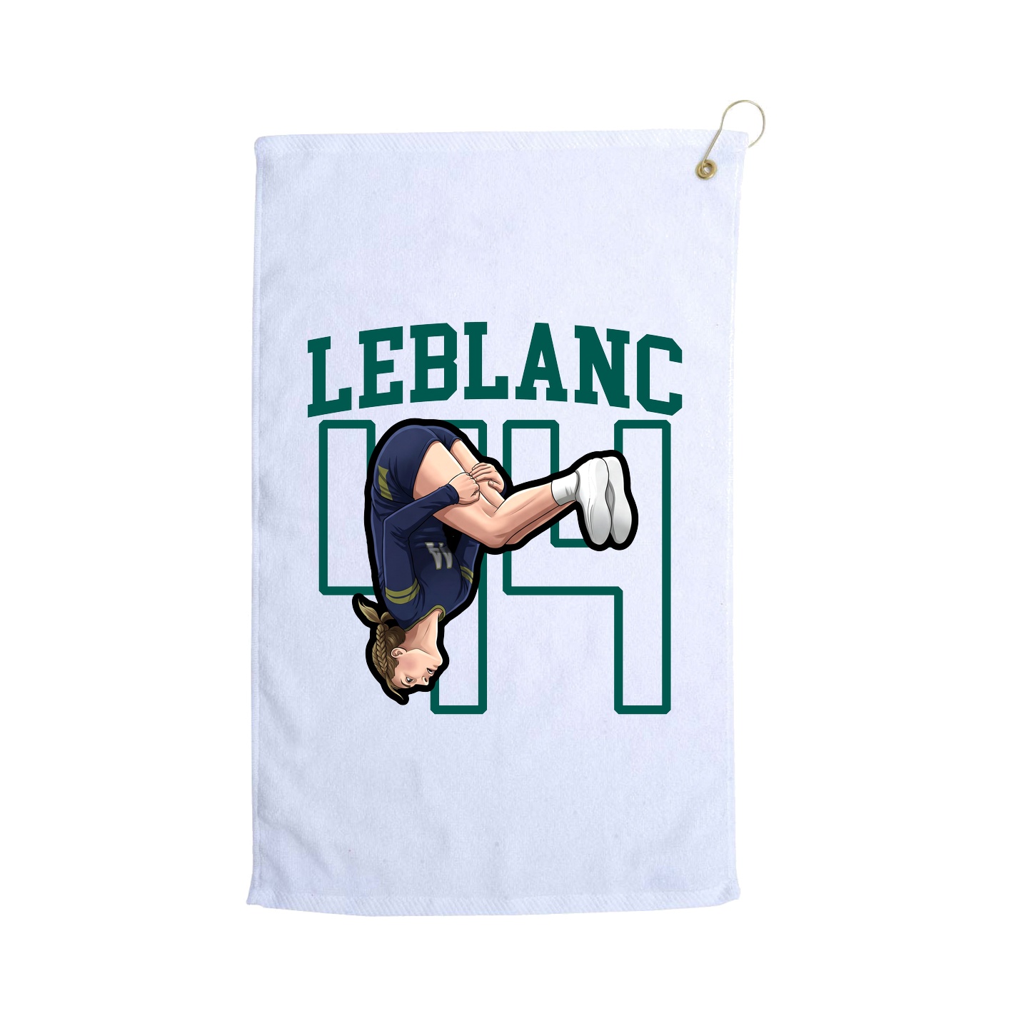 Golf Towel — Shirsey in White