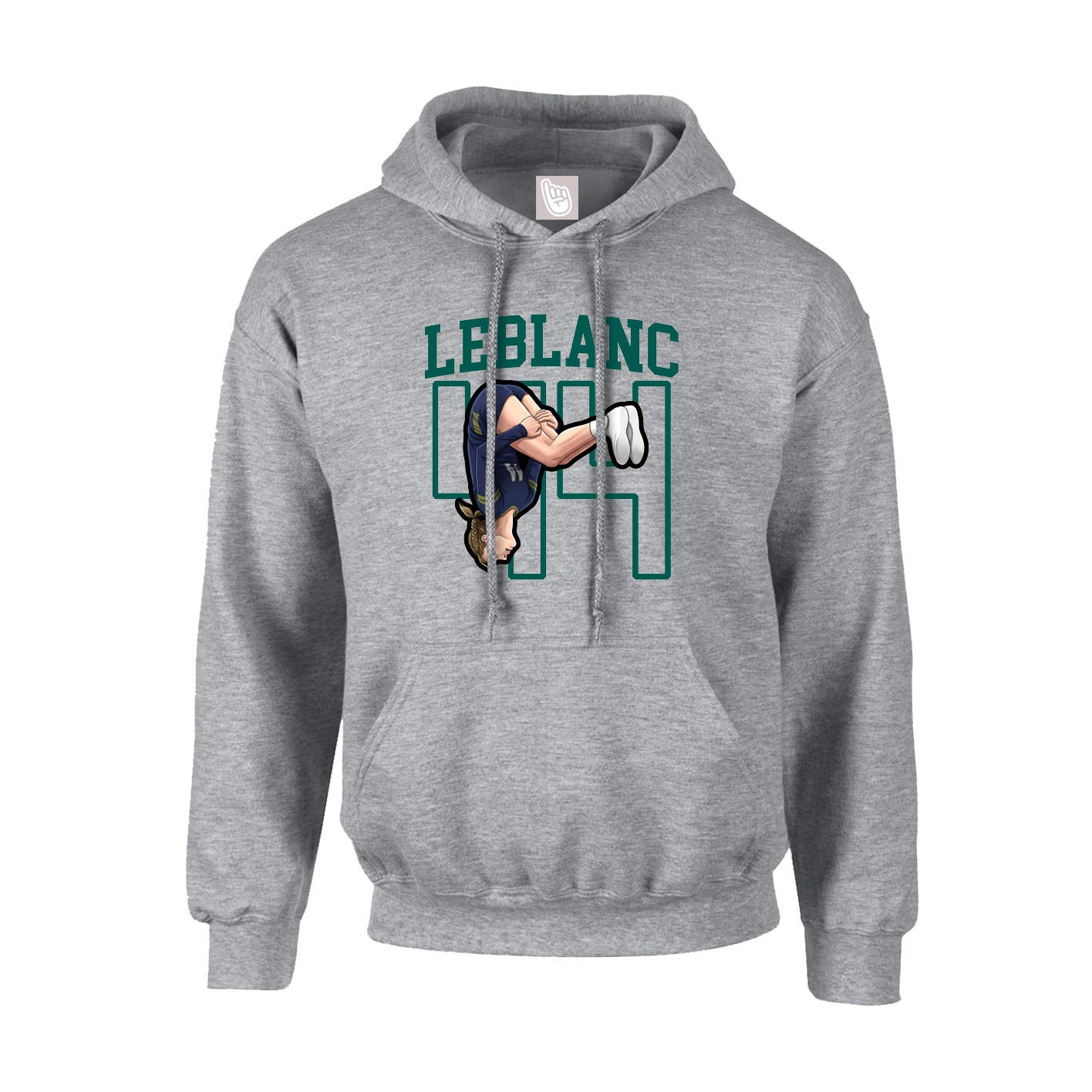 Hoodie — Shirsey in Grey