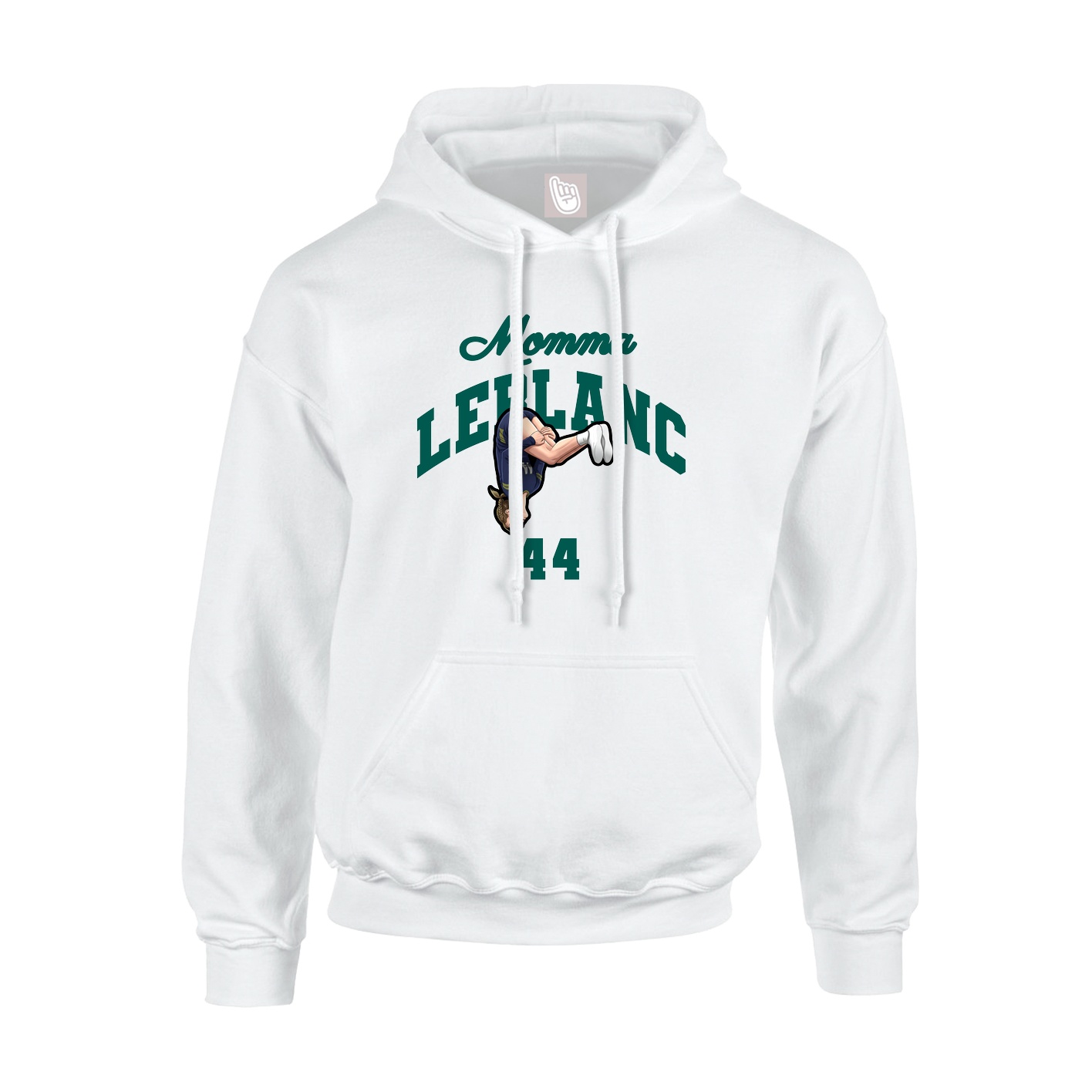Youth Hoodie — Mothers Day Arch in White