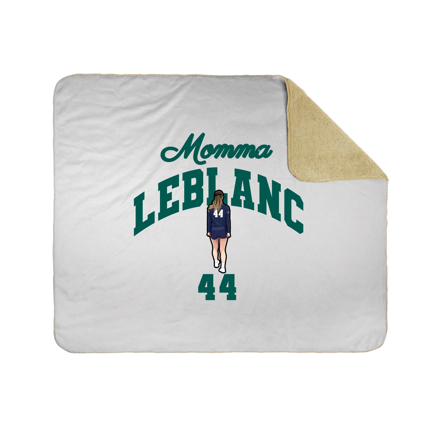 50x60 Sherpa Lined Throw Blanket