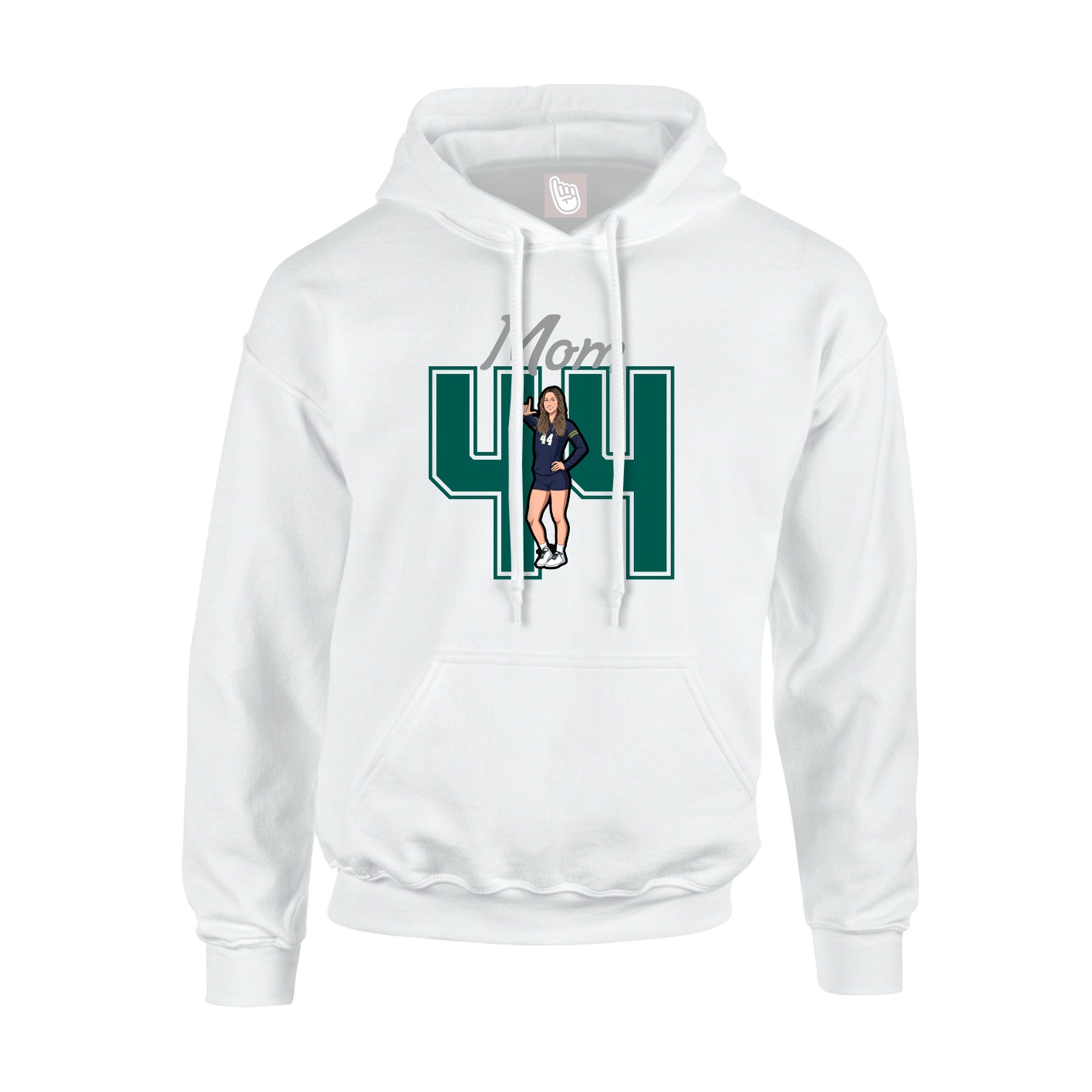 Youth Hoodie — Mothers Day Shirsey in White
