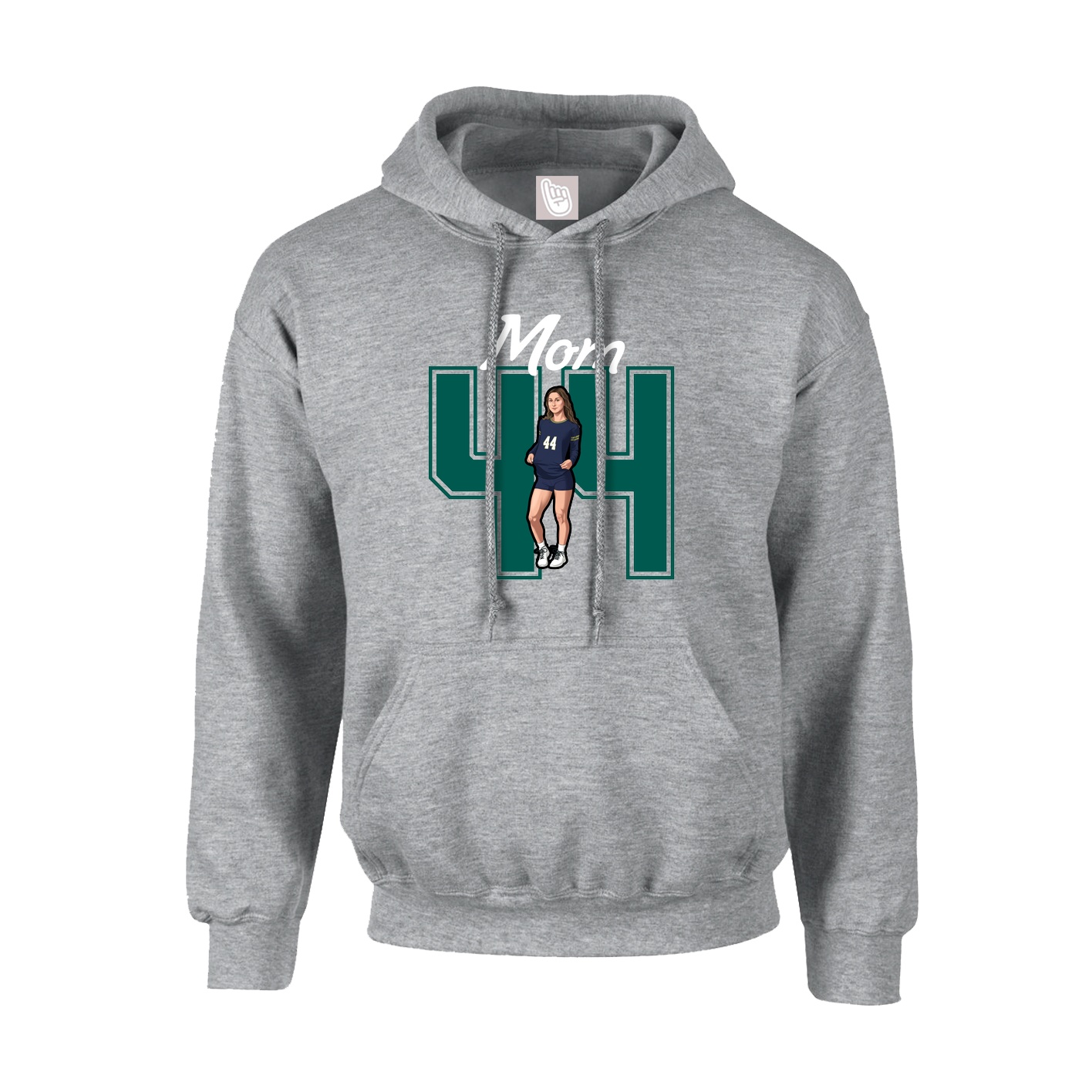 Youth Hoodie — Mothers Day Shirsey in Grey